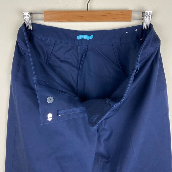J. McLaughlin Carmel Straight Leg Pant - Winter Navy - Picture 8 of 8